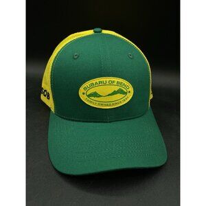 Subaru Of Bend Central Oregon Green Yellow Trucker Hat New